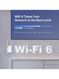 TP-LINK Mercusys ME80X AX3000 Wi Fi 6 Menzil Genişletici